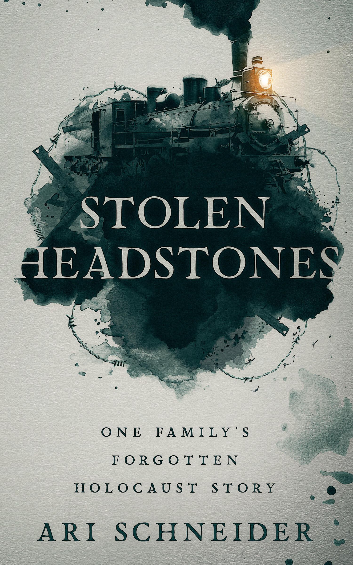 Stolen Headstones: One Family's Forgotten Holocaust Story Book cover for Stolen Headstones